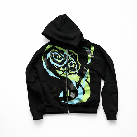 COЯE HOODIE BLACK